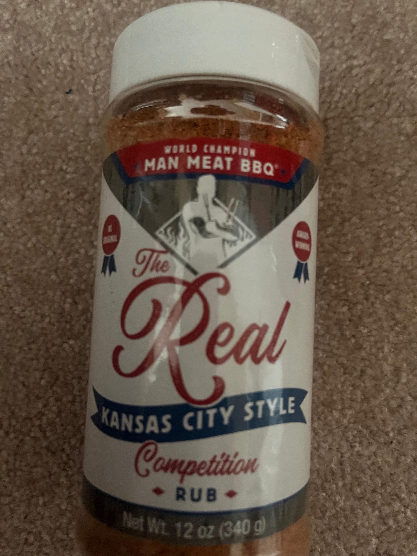 Man meat KC style comp rub