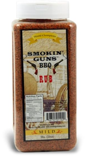 Smokin Guns Mild Rub 32 ounce