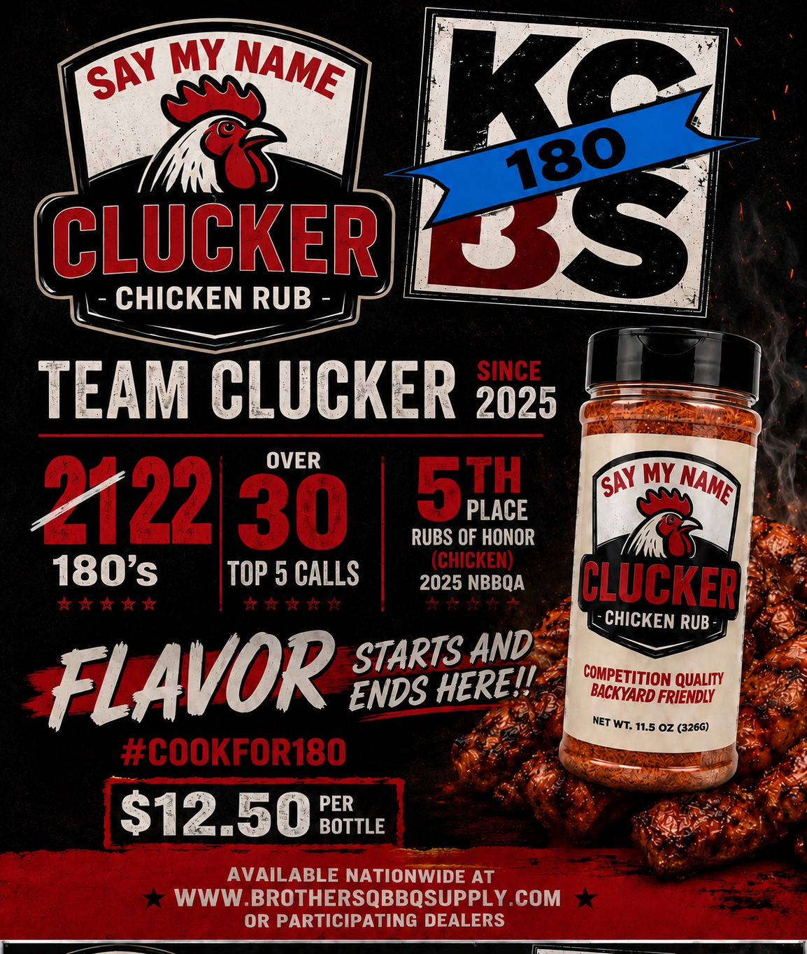 Say My Name Clucker!! 11.5  ounce shaker