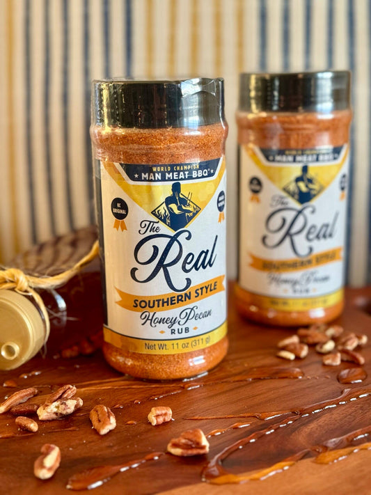 Man Meat BBQ The Real Southern Style - Honey Pecan BBQ Rub