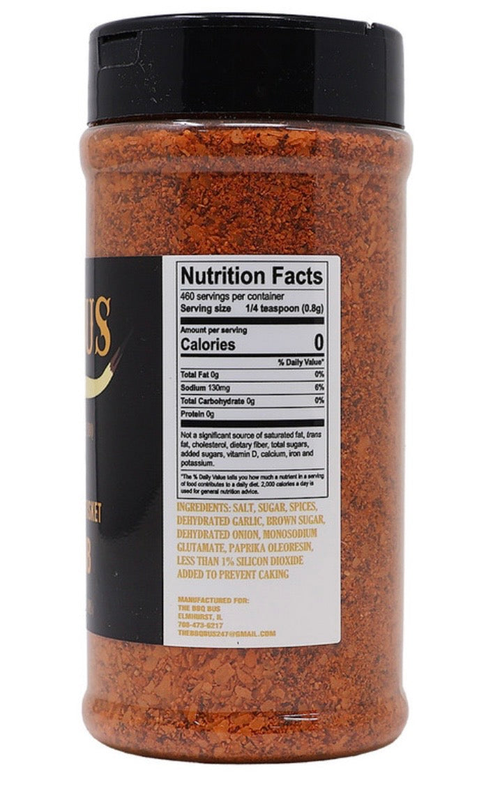 THE BBQ BUS Beef rub FTB