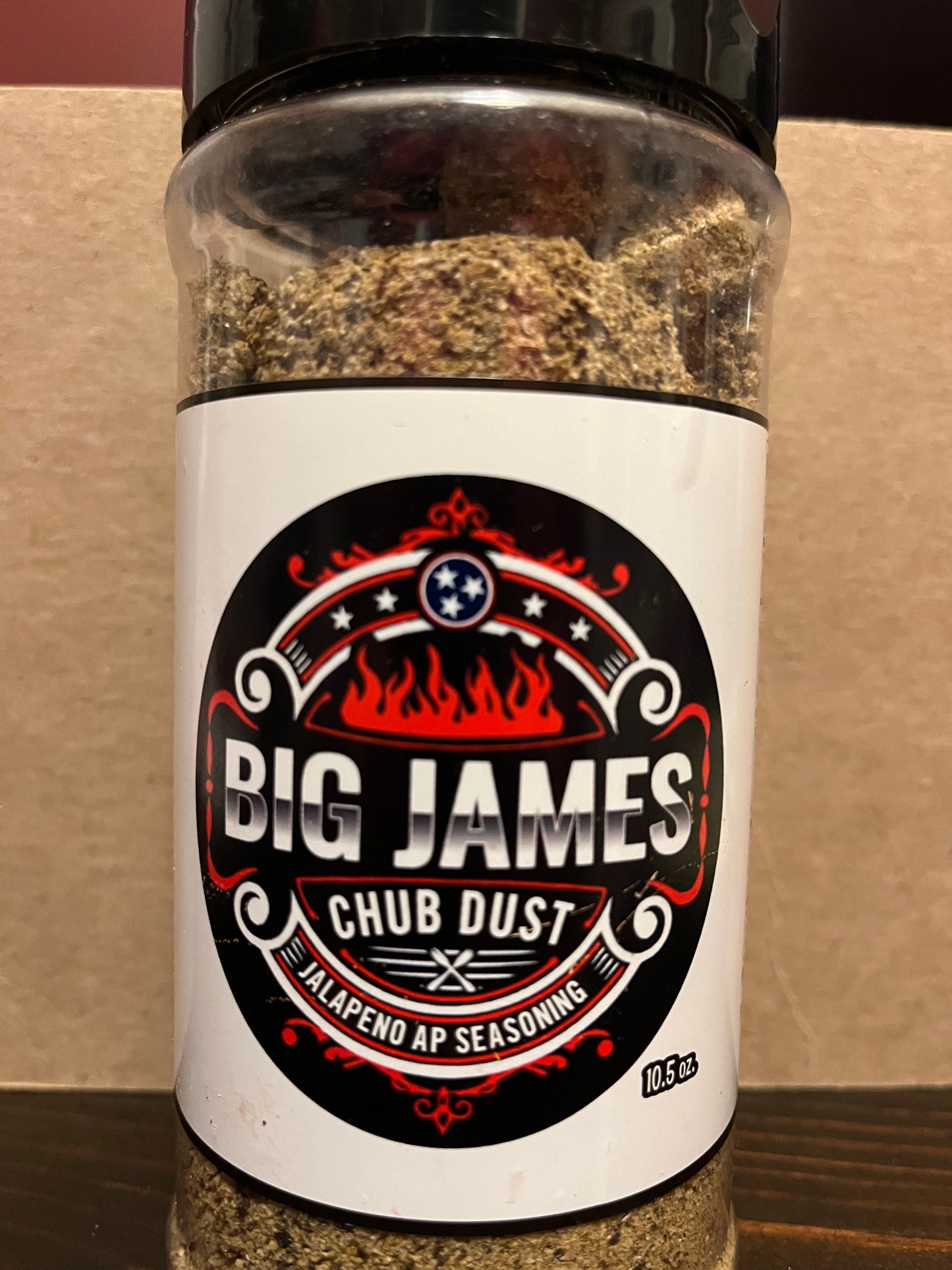 Big James Kitchen Jalapeno AP chub dust